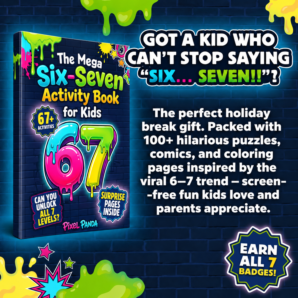 The Mega 6–7 Activity Book for Kids