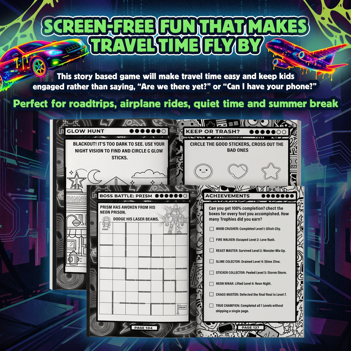 The Ultimate Video-Game-Style Activity Book For Kids