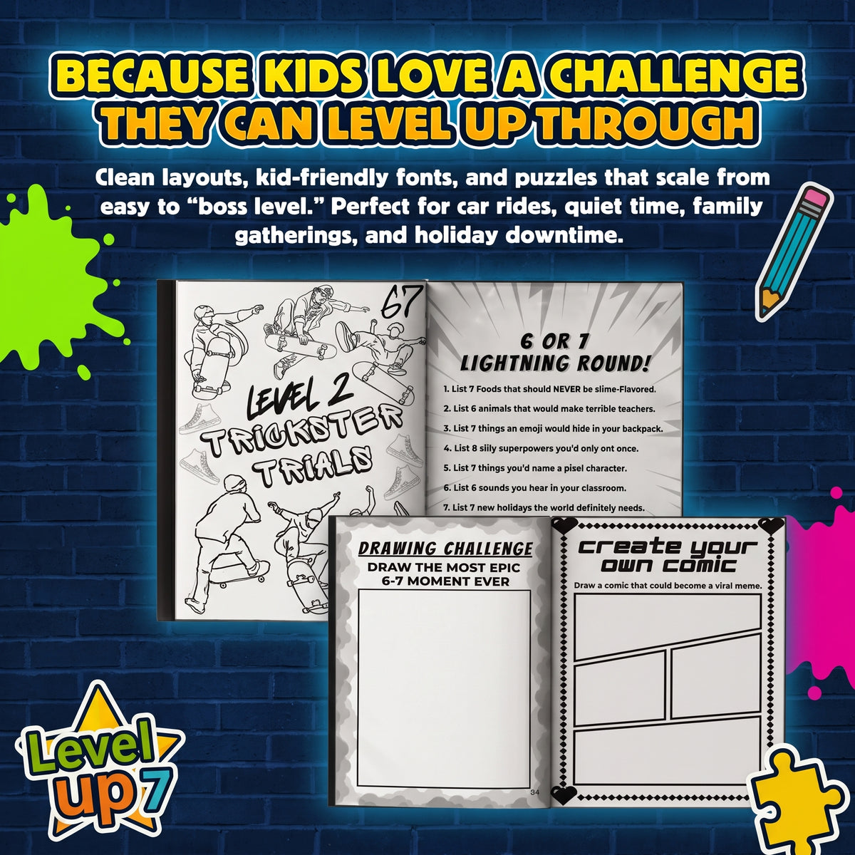 The Mega 6–7 Activity Book for Kids