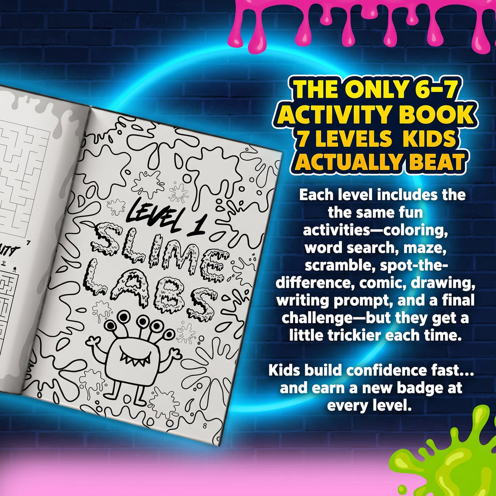 The Mega 6–7 Activity Book for Kids