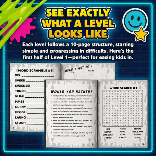The Mega 6–7 Activity Book for Kids