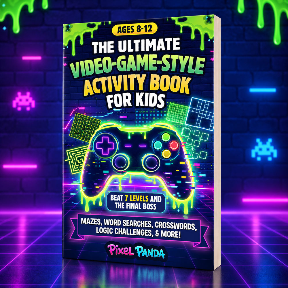 The Ultimate Video-Game-Style Activity Book for Kids